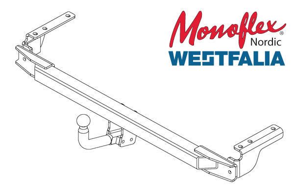 Westfalia Dragkrok med fast kula
