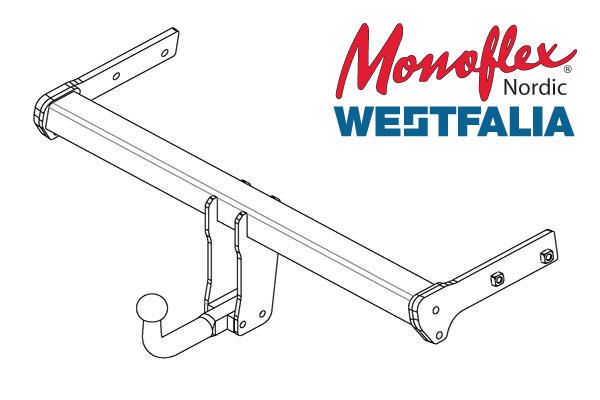 Westfalia Dragkrok med fast kula