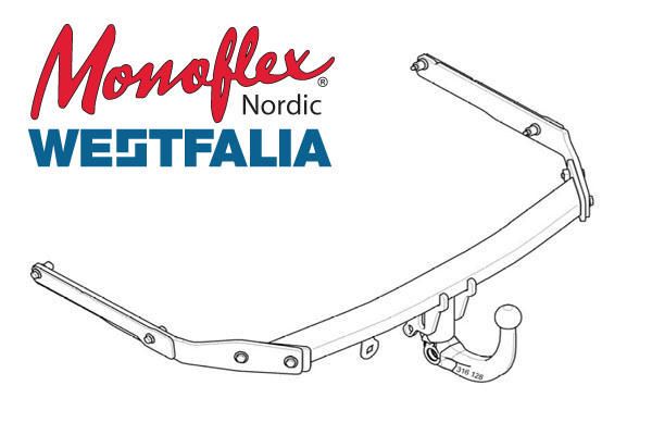 Westfalia Dragkrok med avtagbar kula