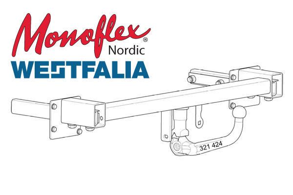 Westfalia Dragkrok med avtagbar kula