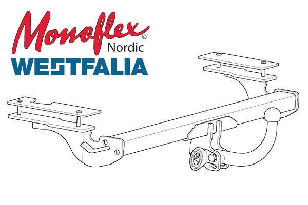 Westfalia Dragkrok med fast kula