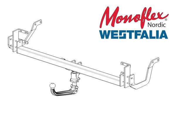 Westfalia Dragkrok med avtagbar kula