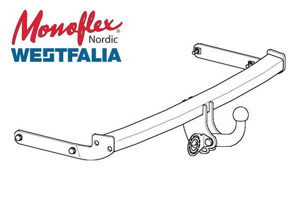 Westfalia Dragkrok med fast kula