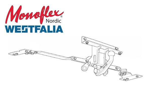 Westfalia Dragkrok med avtagbar kula