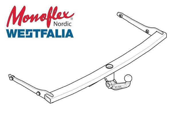 Westfalia Dragkrok med avtagbar kula