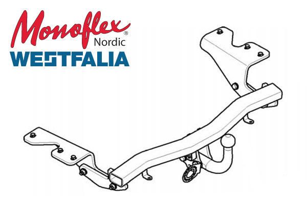 Westfalia Dragkrok med fast kula