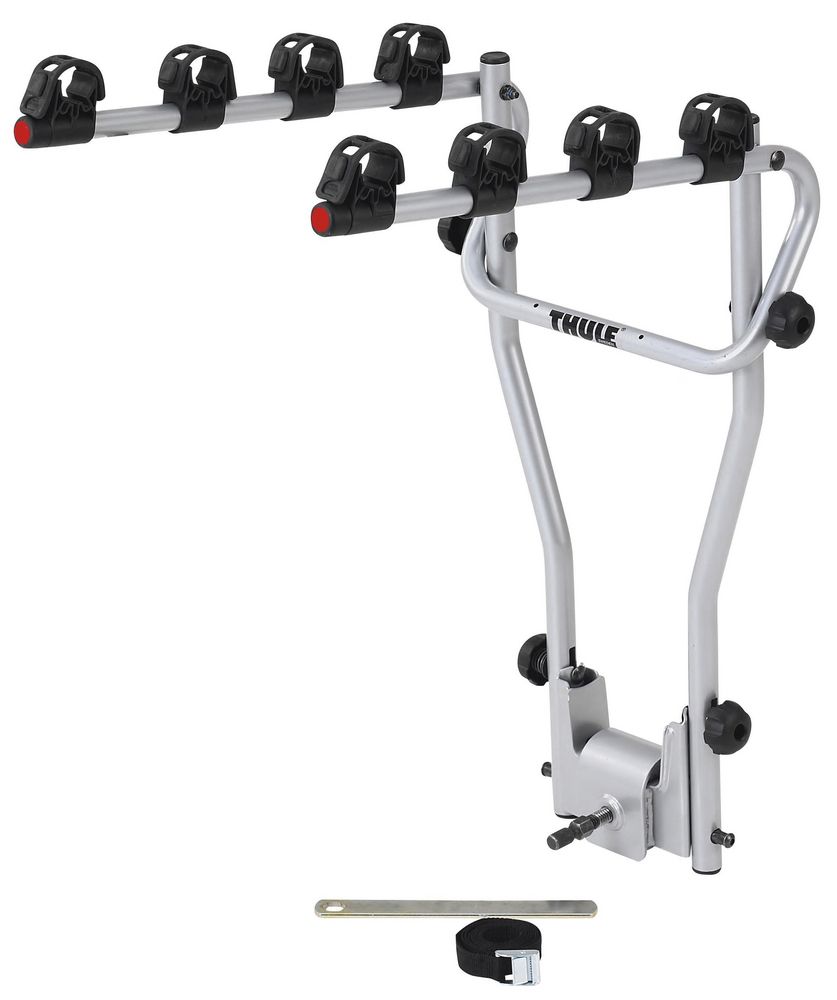 Thule HangOn 9708 Aluminium - Cykelh&aring;llare F&ouml;r 4 cyklar