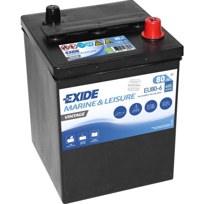 Huvudbild för Batteri Exide Classic 80 Ah
