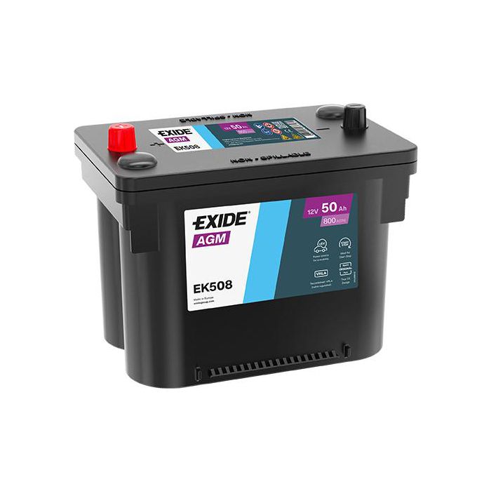 Huvudbild för Exide Batteri AGM 50 Ah