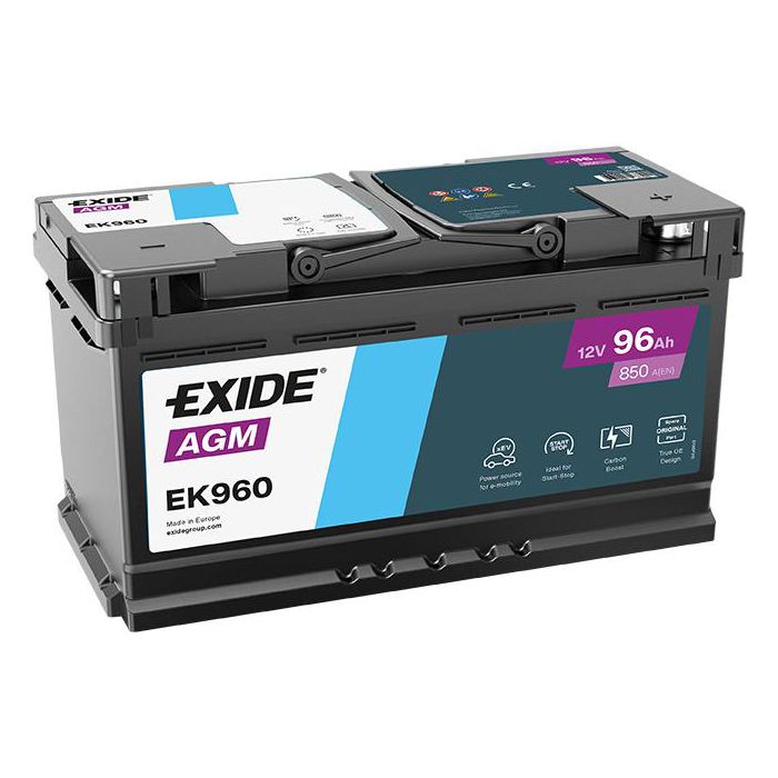 Huvudbild för Exide Batteri AGM 96 Ah