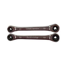 Ringspärrnyckel Med Spärr Torx E6-E8 ProMeister