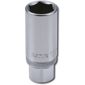 Tändstiftshylsa gummifäste 3/8" 6-kant, 21 mm Sonic