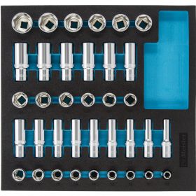 Hylssats 1/2" 10-32mm 36-Delar ProMeister