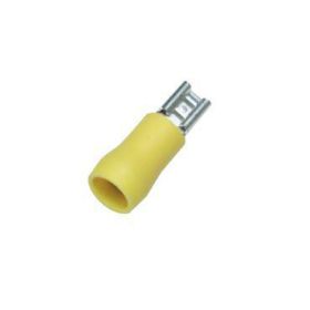 ProMeister Flatstiftshylsa Gul 4-6 mm², 6.3x0.8 mm