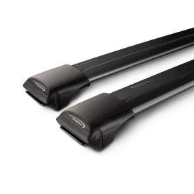 Yakima RailBar 8050239/S43YB - Komplett lasthållare för Takreling 79 cm - Svart 2-pack