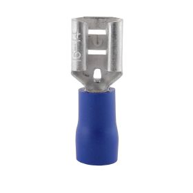 ProMeister Flatstiftshylsa Blå 1.5-2.5 mm², 6.3x0.8 mm