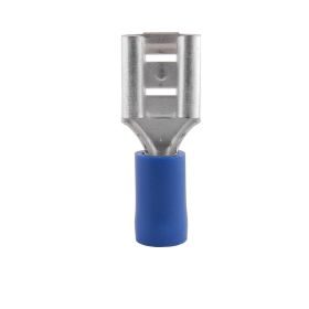 ProMeister Flatstiftshylsa Blå 1.5-2.5 mm², 8.0x0.8 mm