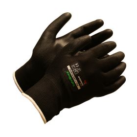 Montagehandske PU Svart Stl. XXL/11 SafeWorx