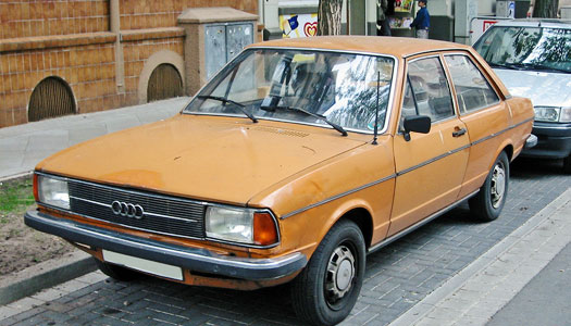 Användes som polisbil i Västtyskland, var rätt lik VW Passat och hade tunn plåt för låg vikt & bränsleförbrukning